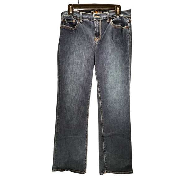 Lucky Brand Blue Denim Jeans Sweet N Low Bootcut 12/31R Classic Style Mid-Rise - Picture 2 of 16